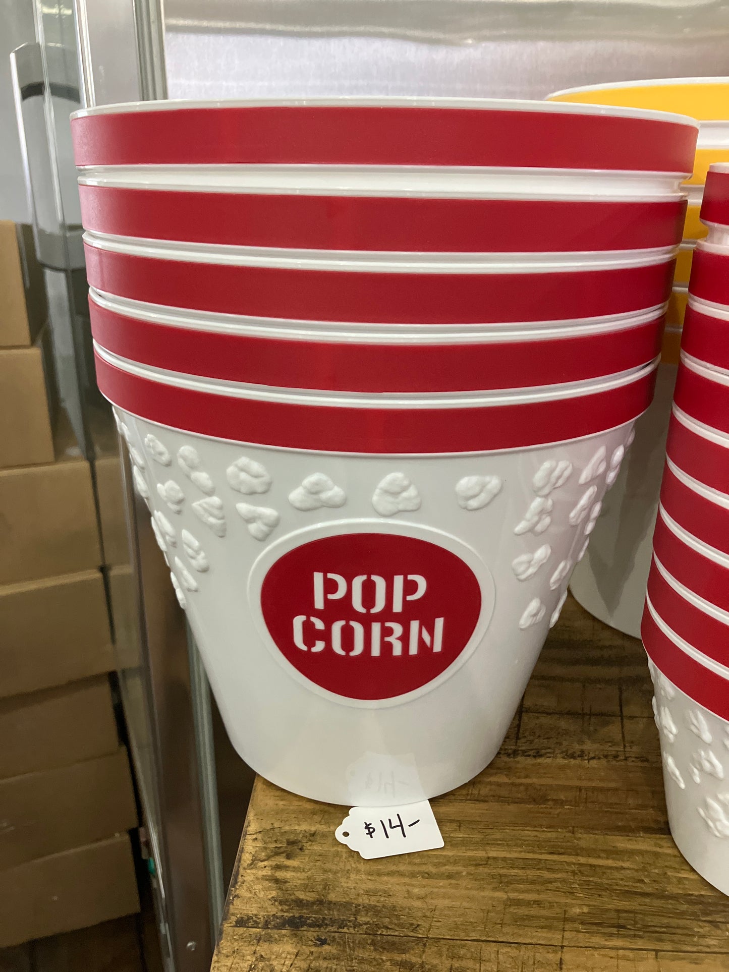 LARGE Popcorn bucket