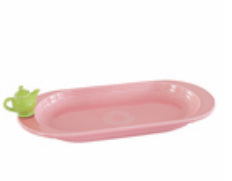 nora fleming Fiesta Bread Tray and Tea Pot Mini