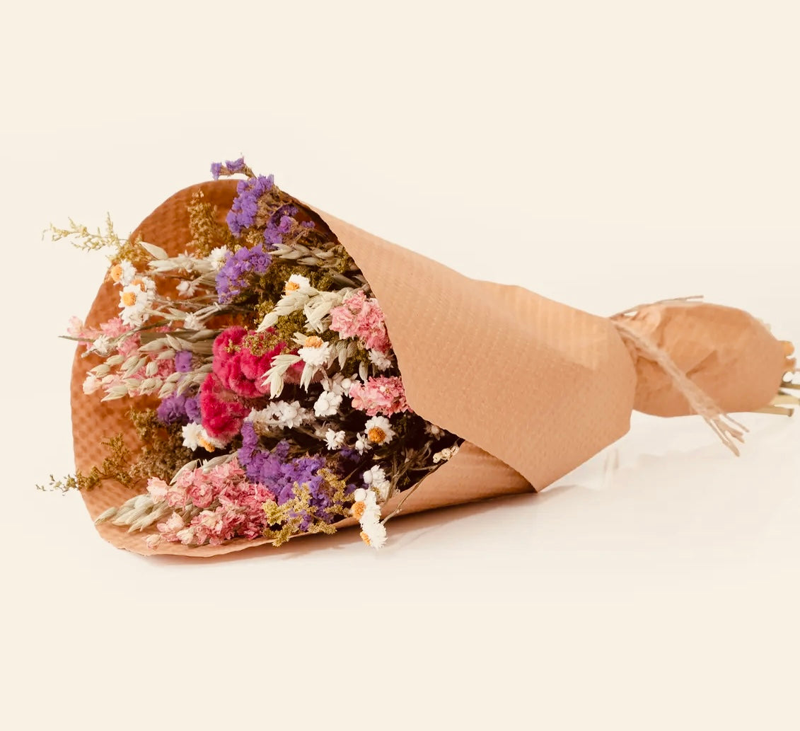 Dried Wildflower and Grains Bouquet 25” Long