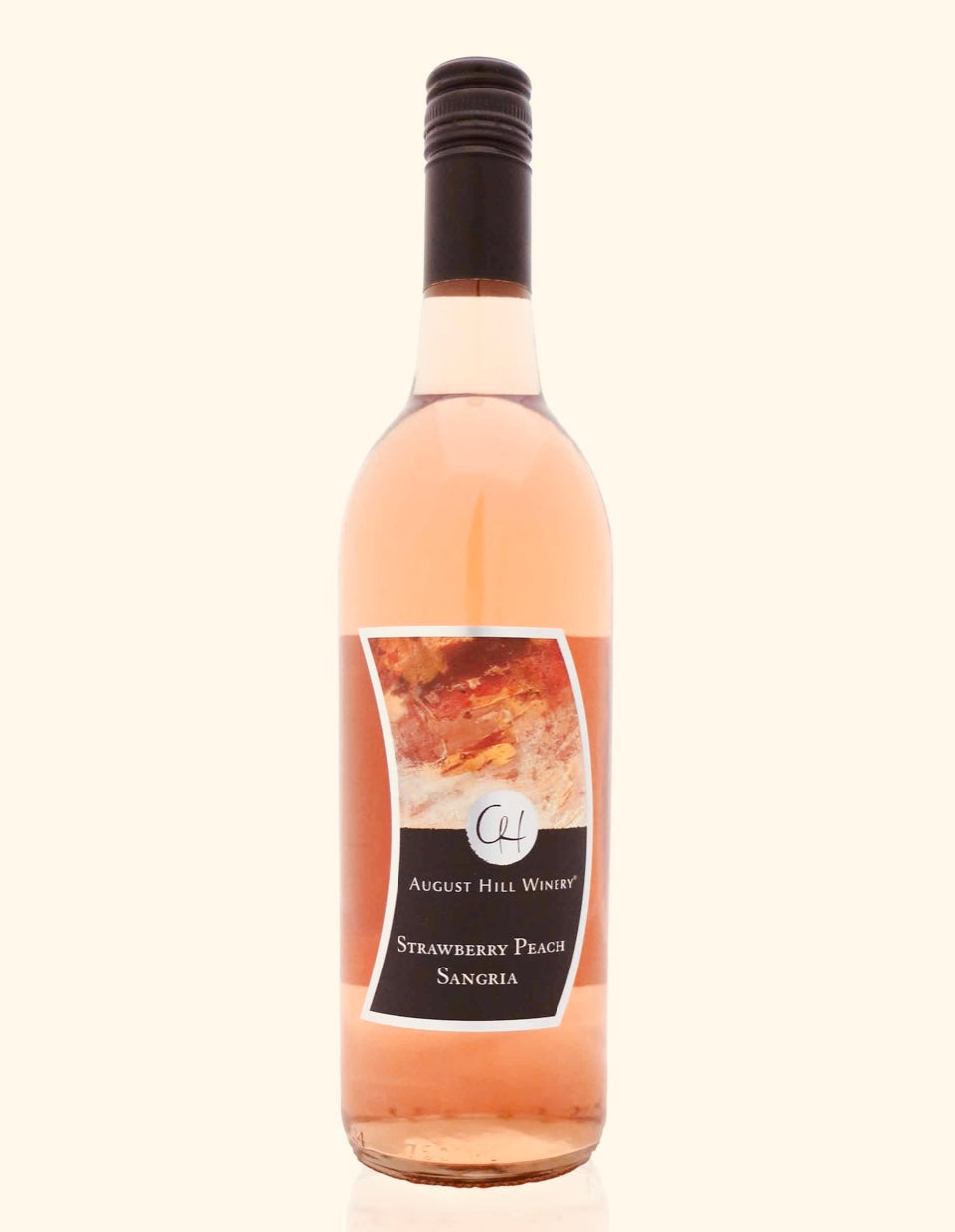 August Hill Strawberry Peach Sangria Wine (available for store pickup only)