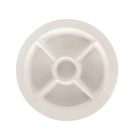 nora fleming Melamine Divided Dish Stripes