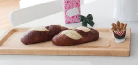 nora fleming Maple Bread Board