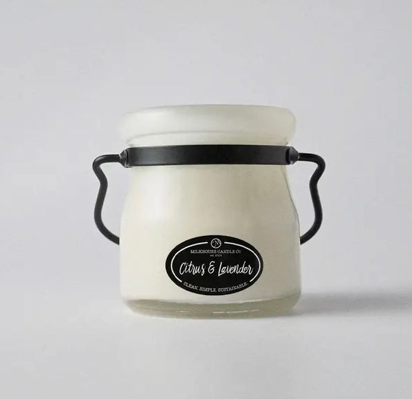 Milkhouse Candle Co. Cream Jar 5oz 100% Soy + Beeswax