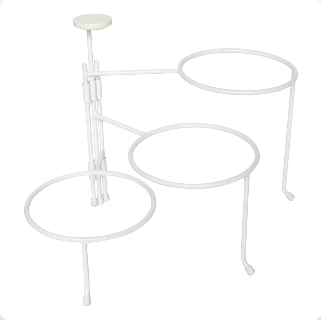 nora fleming Triple Tier Stand (Round)