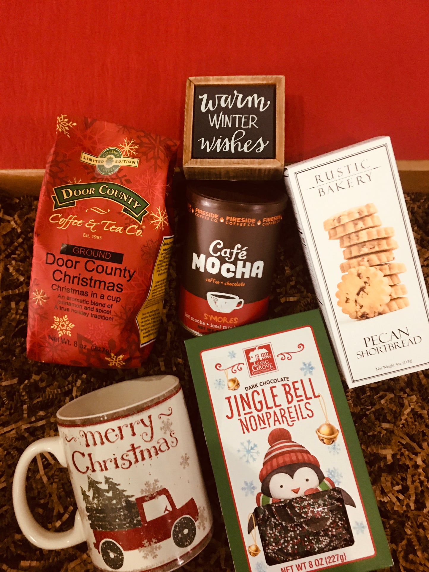 "Jingle Java” Gift Basket (Gift Box if being shipped)