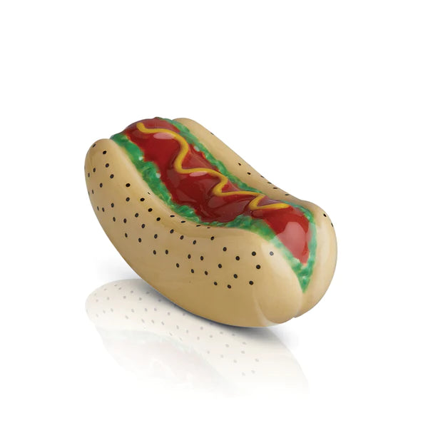 nora fleming Chicago Dog Mini