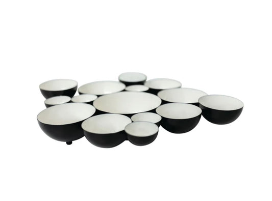 nora fleming Bubble Bowl (black)