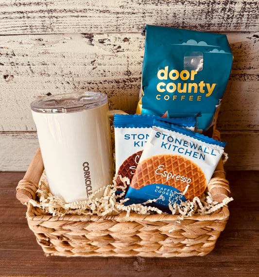 “Coffee Break” Gift Basket (Gift Box if being shipped)