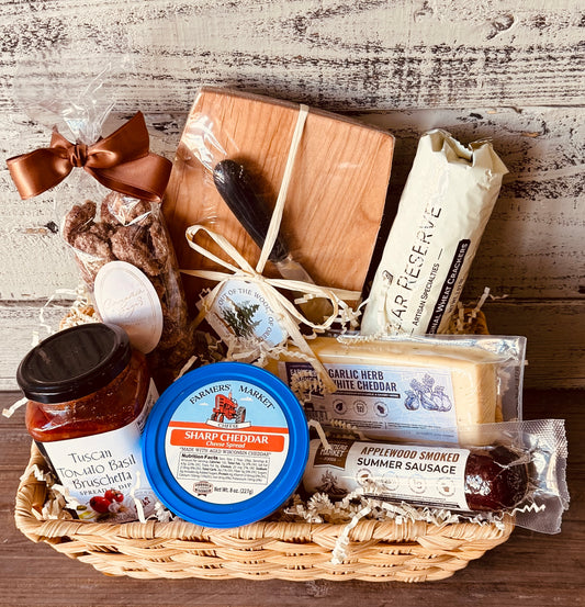 “Gourmet” Gift Basket (Gift Box if being shipped)