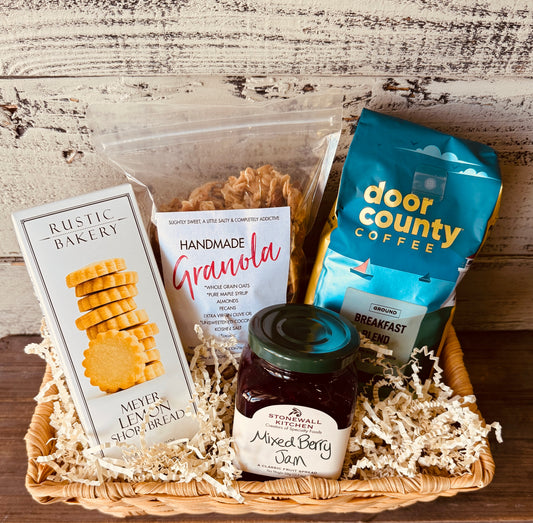“Good Morning” Gift Basket (Gift Box if being shipped)