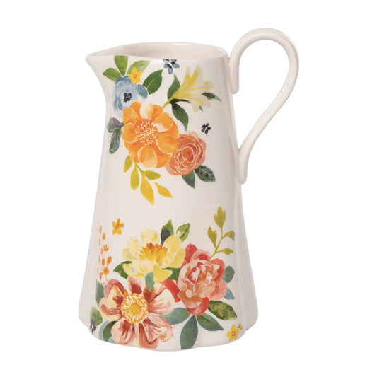 Floral Pitcher