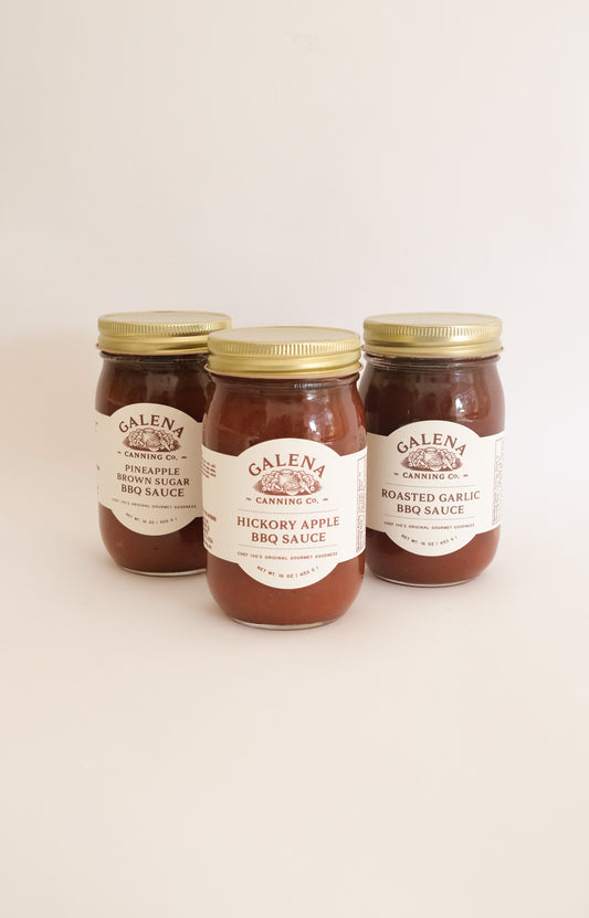 Galena Caning Company BBQ Sauce 16oz (available in 3 flavors)