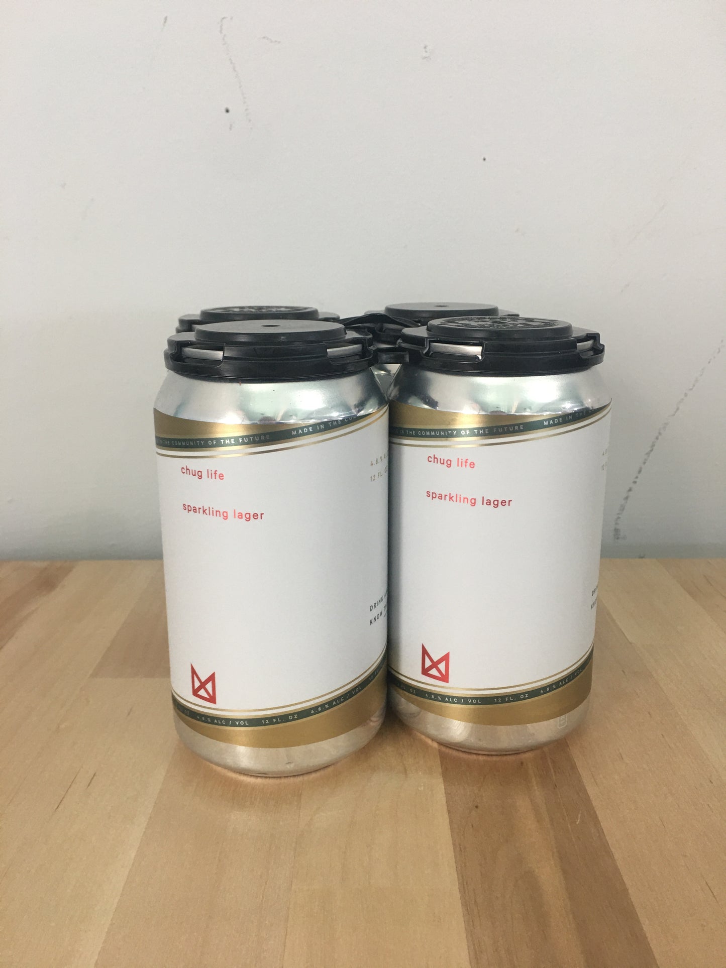 Marz Brewing Chug Life Sparkling Lager 4 pack 12oz Cans (Available for local delivery only.  Must be 21 or over with valid ID upon delivery.)