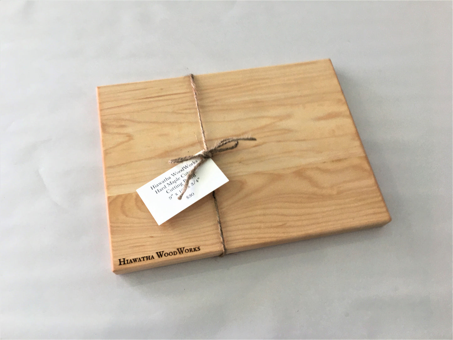 Hiawatha WoodWorks Hard Maple Cutesy™ Cutting Board 8″ x 12″ x 3/4″