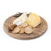 Rounded 11" Cheese Board & Knife Set